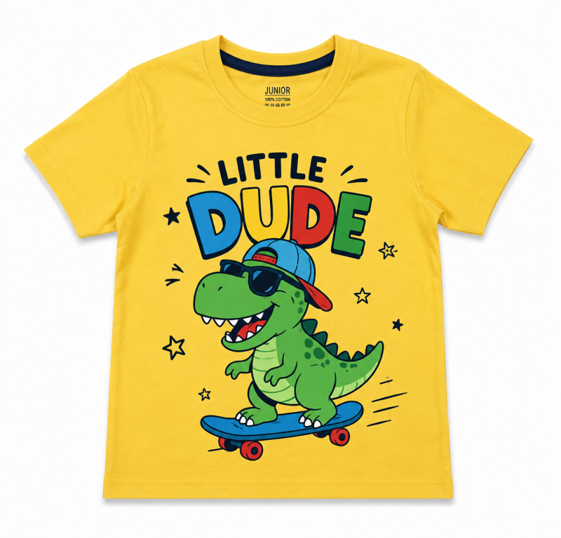 Cartoon Print T-Shirt