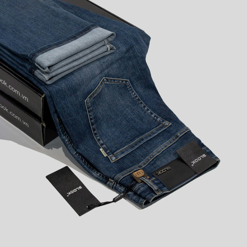 Slim Fit Blue Denim Jeans
