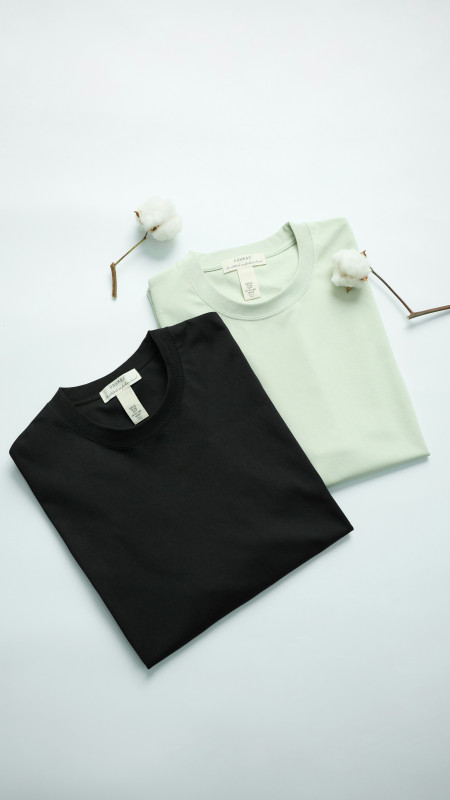 Classic Cotton Crew Neck T-Shirt